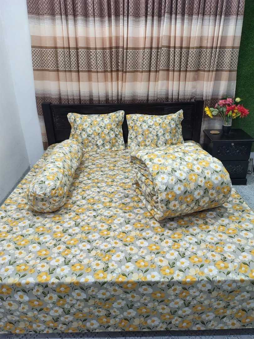 5,Pes,Set,Premium,Quality,Twill,Cotton,Fabrics,Comforter