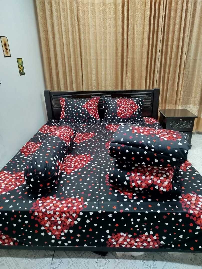 5,Pes,Set,Premium,Quality,Twill,Cotton,Fabrics,Comforter