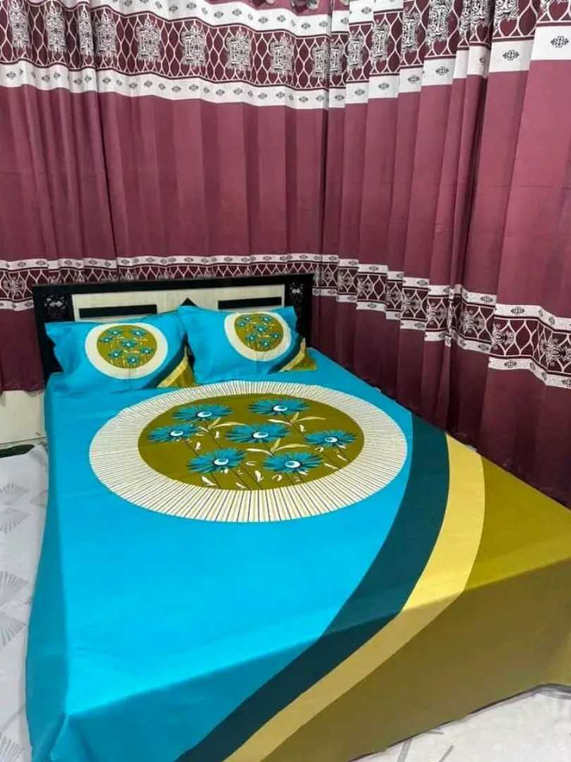 ,Cotton,Design,,King,Size,Bedsheet