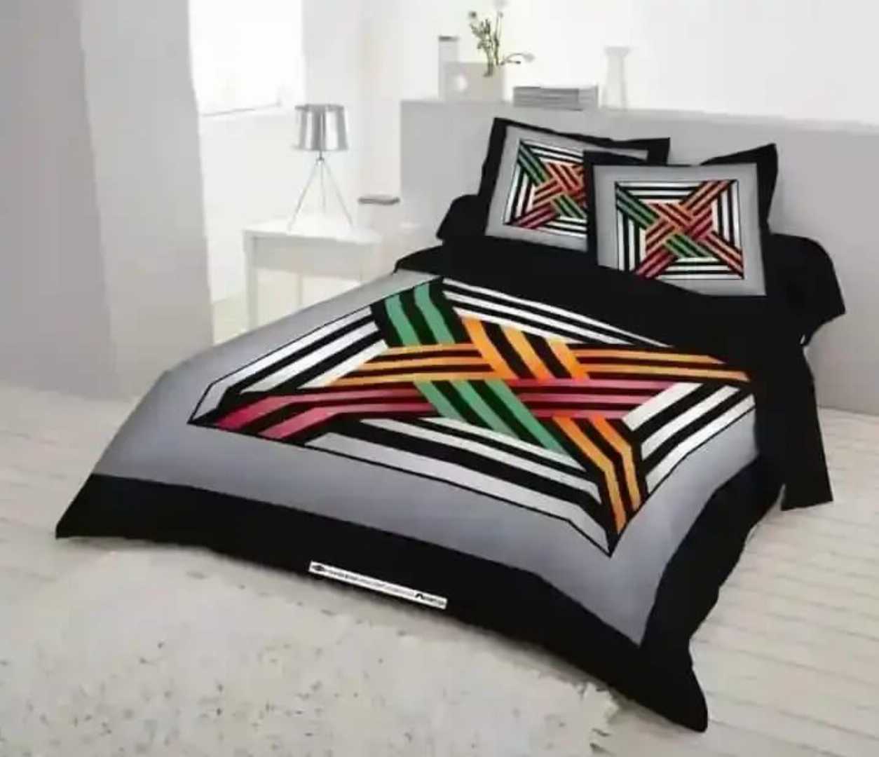 ,Cotton,Design,,King,Size,Bedsheet