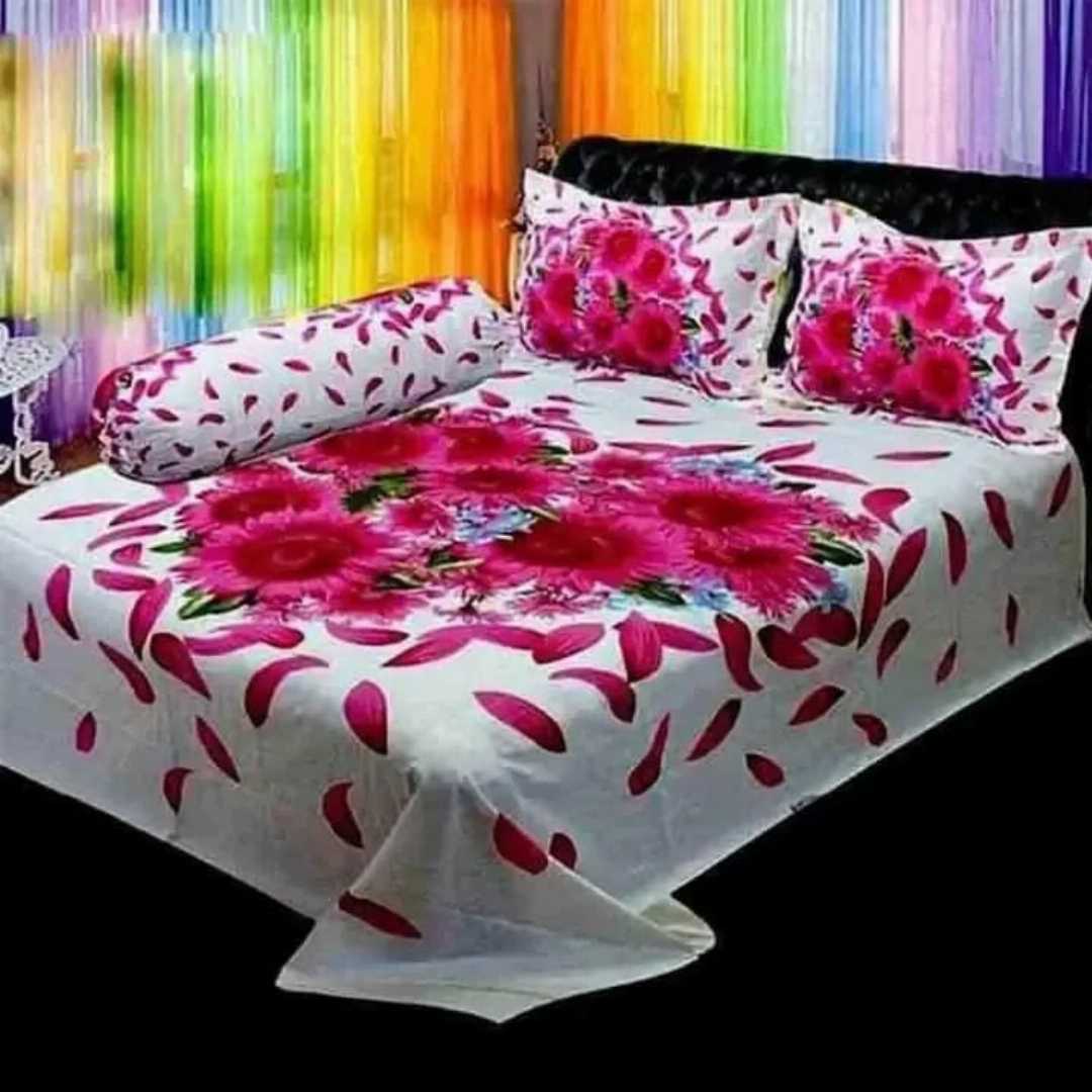 ,Cotton,Design,,King,Size,Bedsheet