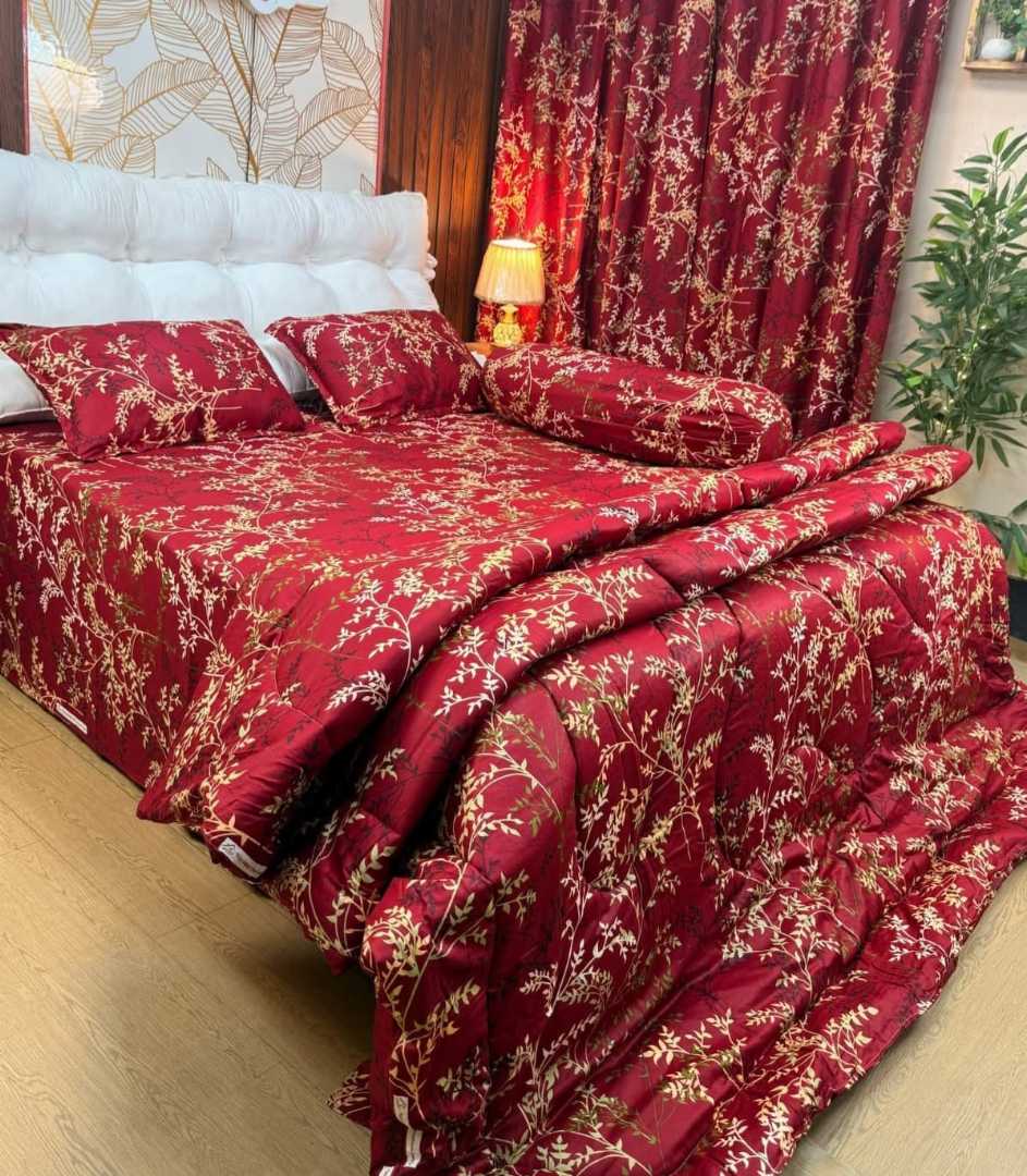 5,Pes,Set,Premium,Quality,Twill,Cotton,Fabrics,Comforter