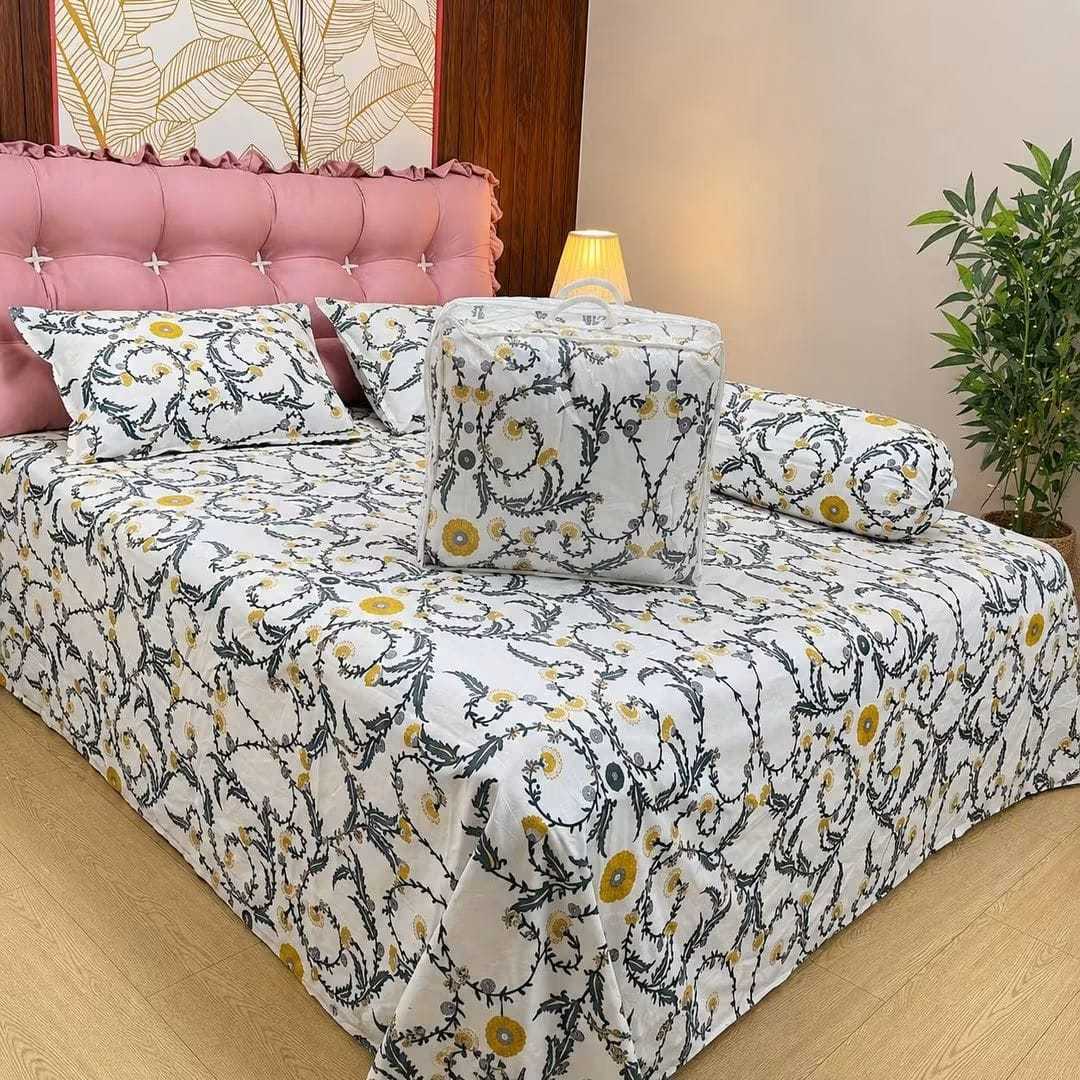 5,Pes,Set,Premium,Quality,Twill,Cotton,Fabrics,Comforter